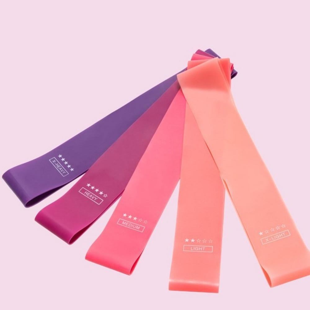

Non Slip TPE Booty Bands Set 5 Glute Resistance Bands For Squat Yoga Leg Workout Home Fitness