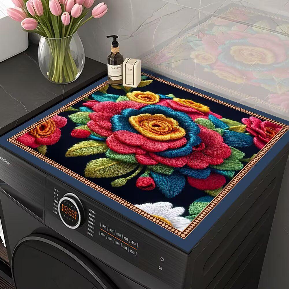 Bodenmatte aus Kieselgur, Abdeckung für Waschmaschine und Kühlschrank, saugfähige Sonnenschutzmatte, Allzweckabdeckung