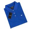 Emporio Armani Italian Brand Polo Shirt BLU - Size: XXXL