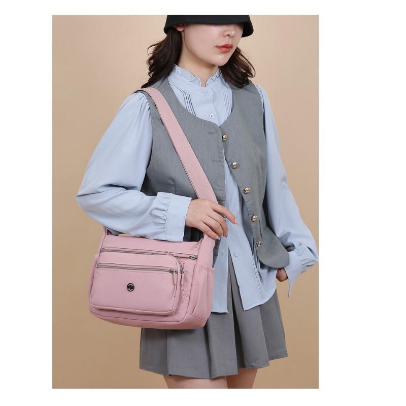 Women's New Nylon Crossbody Bag Large Capacity Travel Shoulder Bag for Storage Daily Use