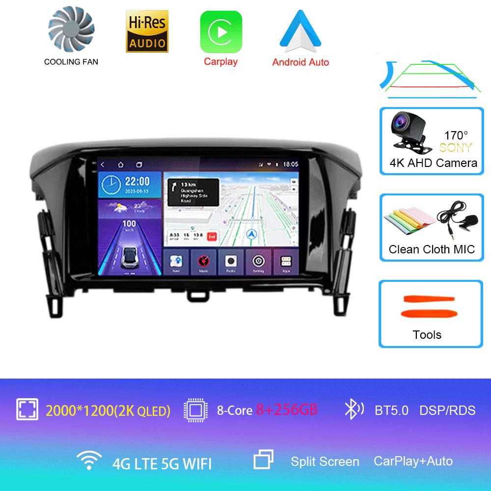 Car Radio Andorid 14 Carplay Auto For Mitsubishi Eclipse Cross 2018 2019 2020 Multimedia Video Player Navigation GPS 2din Stereo