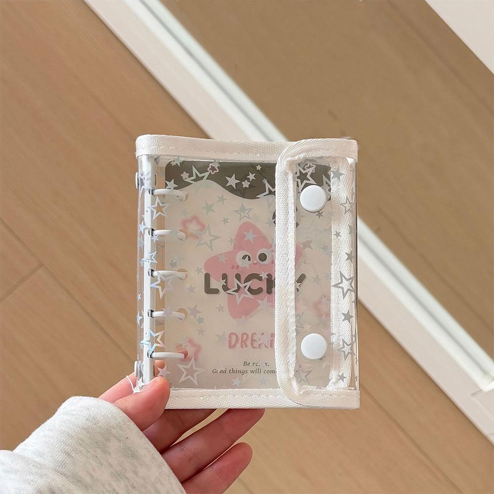 PVC Cover A5 Photo Album Waterproof Idol Card Collect Book Card Protective Case  Office Stationery