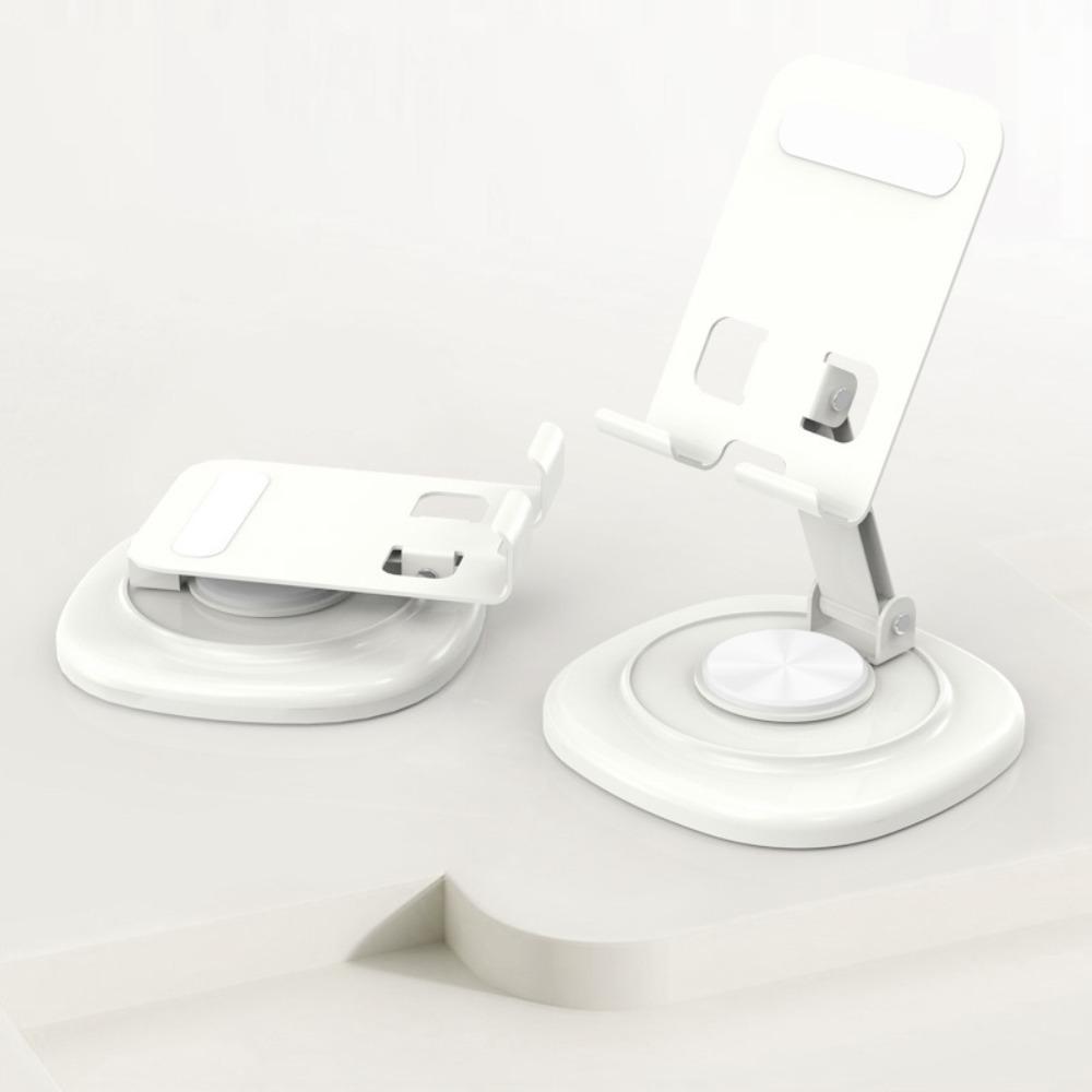 Rotating Desktop Phone Stand Stable Phone Holder Portable Tablet Phone Stand  Office белый
