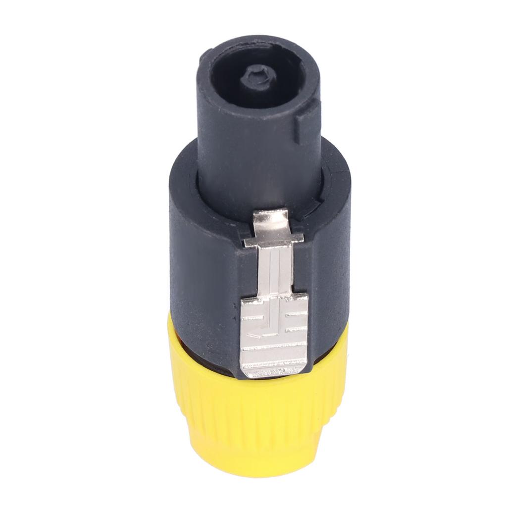 4Pcs 4 Pole Speaker Plug Twist Lock Audio Power Amplifier Cable Connector CNL4FC