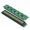 Hui Jing 5.8-Inch COB LCD Screen, 40x2 Dot Matrix Display, Yellow-Green Background, Black Text, Parallel Port