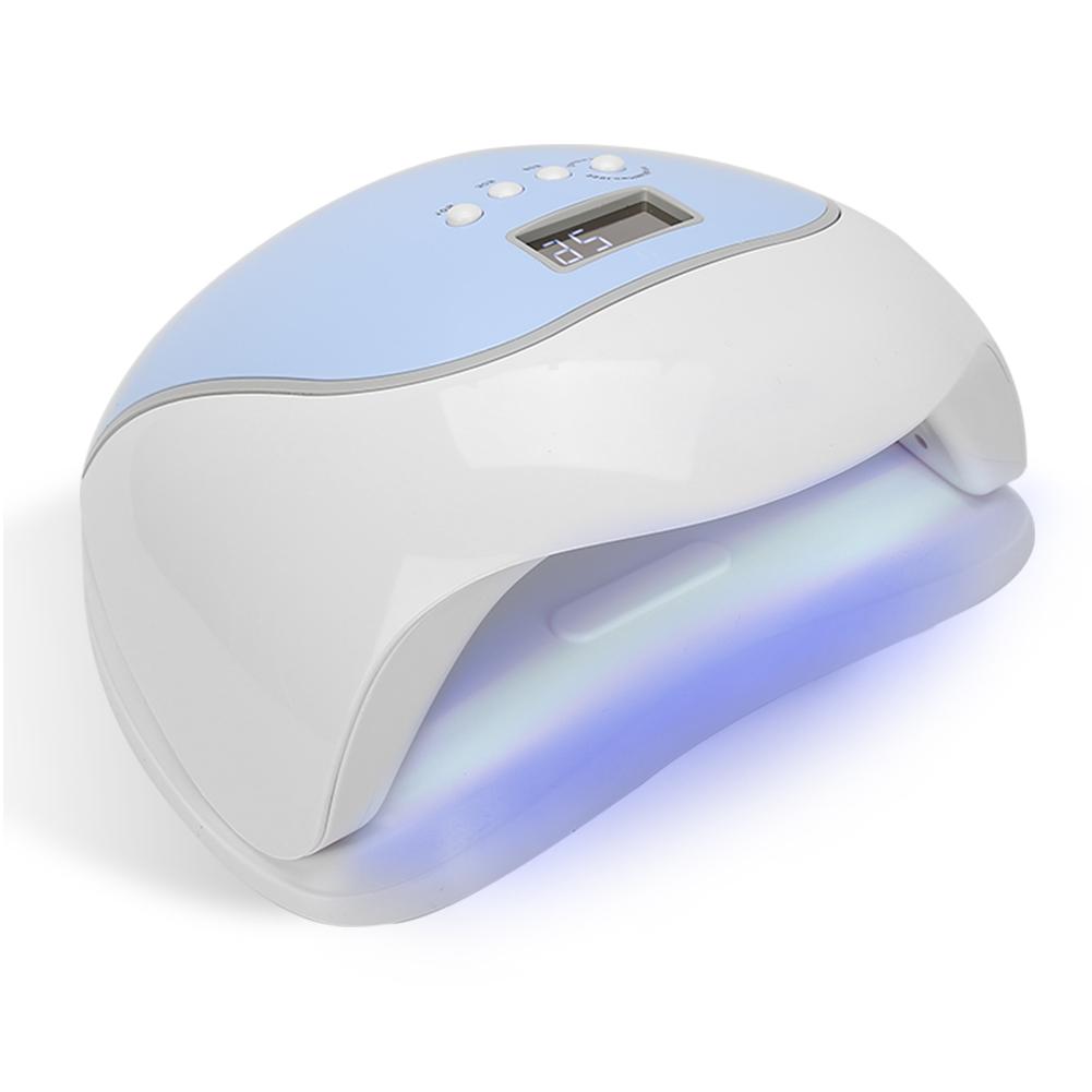 120W Professional LED UV Gel Nail Polish Dryer Lamp Intelligent Nail Curing MachineUS Plug 110‑240V