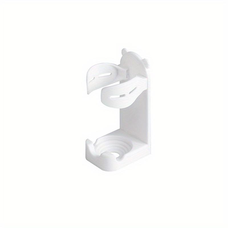 

Razor Holder Storage Hook Electronic Toothbrush Holder Wall Mounted Bathroom Accessories Shaver Shelf Punch Free Razor Rack білий