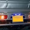 1set Motorcycle LED License Plate Decorative Lights Snake Eye Rear Tail Light Strobe Flashing Electric Motorcycle Modified