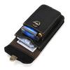 Crazy Horse Leather Mobile Phone Bag Phone Pouch Wear On Belt Fanny Pack 6.7 "leather Mobile Phone Wasit Pack Men Male Belt Bag