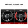 Per Jeep Distintivo Jeep Coprivolante in Pelle Styling Auto Per Jeep Wrangler Grand Cherokee Compass Wagoneer Gladiator Aven