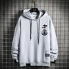 Spring And Autumn Hooded Sweater Men'S Sports Student Loose Long Sleeve Top Clothing Men'S Casual Sweater Men'S Trendy Brand