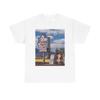 Clown Motel Grafik T-Shirt Vintage Messe Lustig Retro Unisex Schwer Baumwolle T-Shirt