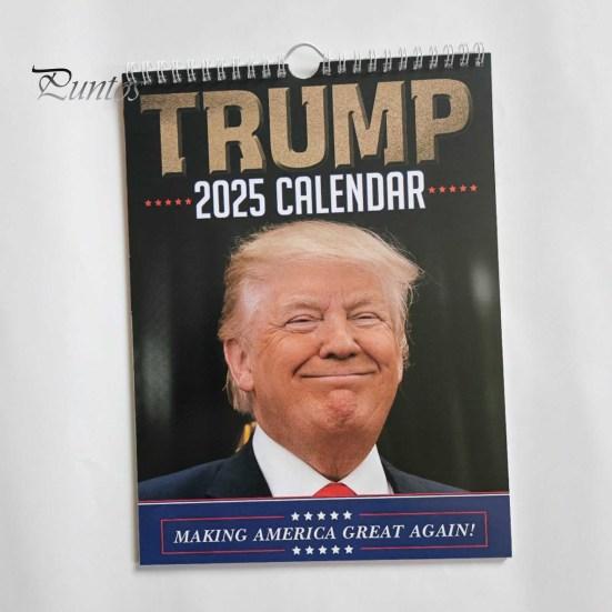 2025 Wall Calendar Trump Wall Hanging Calendar 12 Months Jan.-Dec. Schedule Planner for Home Office Organization