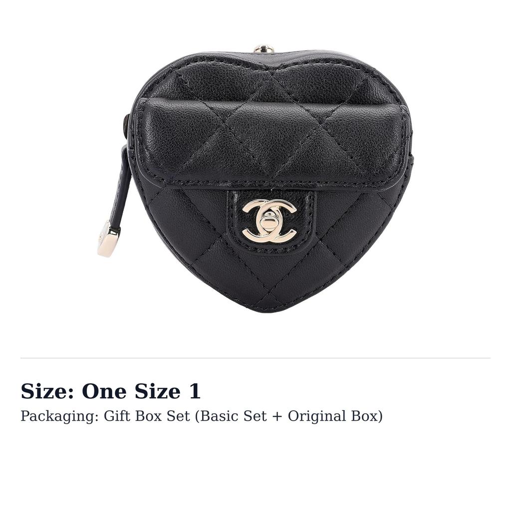 Chanel Lambskin Shoulder Bag, Crossbody Bag Women's Black AP2783-B08163-94305