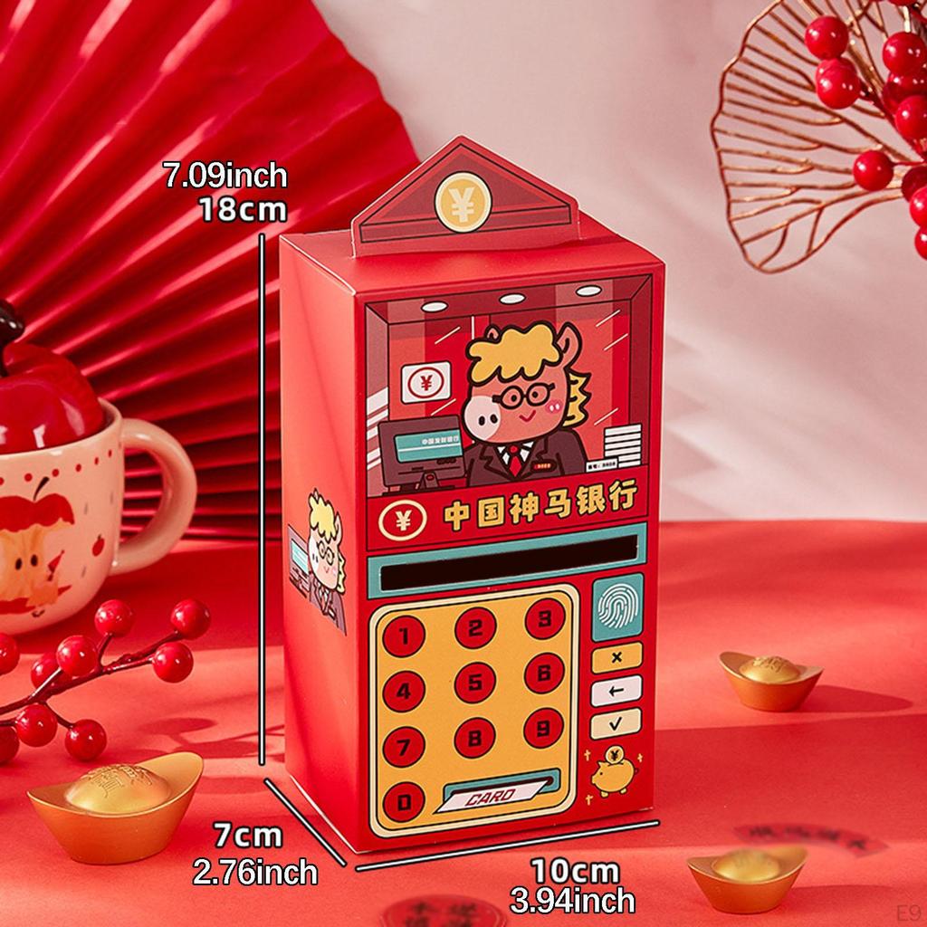 Chinese Year Envelope Cartoon Horse Money Hongbao Party Favors Red Pocket for