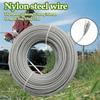Nylon and Steel Wire Grass Trimmer Line 5m/10m/15m*2.4mm/2.7mm/3mm Trimmer Rope  Garden Maintenance