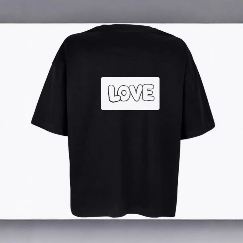 Western Style New Fashion Casual Loose Print Round Neck Short Sleeve T-shirt Top Printed T-shirt Top