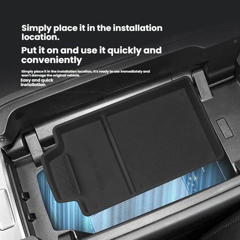 For 2026 Chery iCAR V27 Armrest Box Storage Box Center Console Organizer Car Interior Accessories
