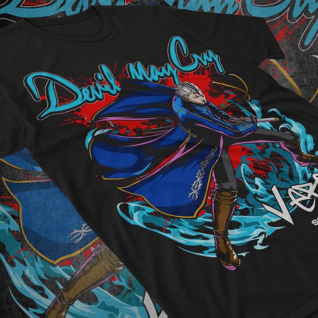 Devil May Cry T-shirt: Virgil Devil Trigger DMC3 Unisex Tee