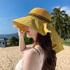 Summer Fashion Versatile Breathable Bucket Hat Large Brim Sun Hat Children Outdoor Cycling Shawl Neck Protection Sun Protection Cap