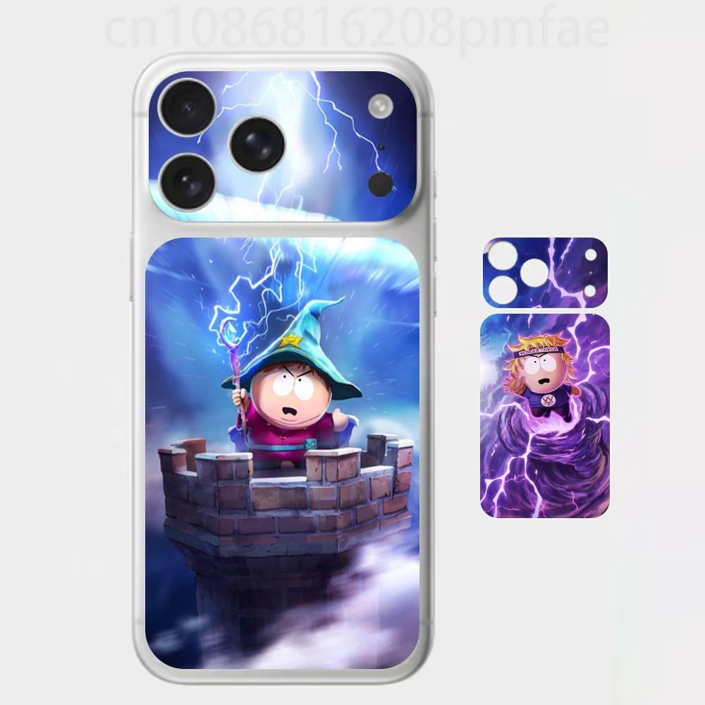 

Game S-South P-Park Premium Skin Wrap for iPhone 17 Pro/Max, Back Frame Camera Protective Decal (Not Case) iPhone17pro
