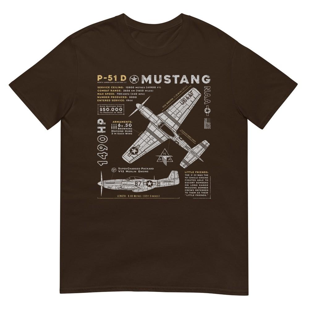 P51 Mustang Wwii Fighter Plane Us Military Aviation Design
