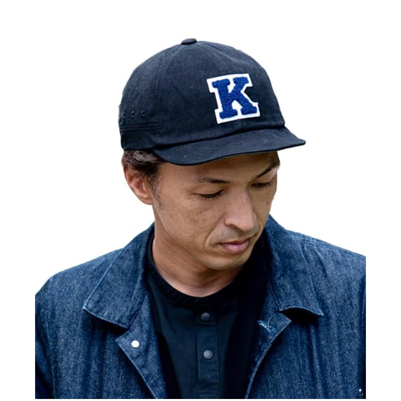 

[Nakota] LOGO BASEBALL CAP baseball cap patch logo hat men s ladies big size Short brim short visor casual outdoor free size black