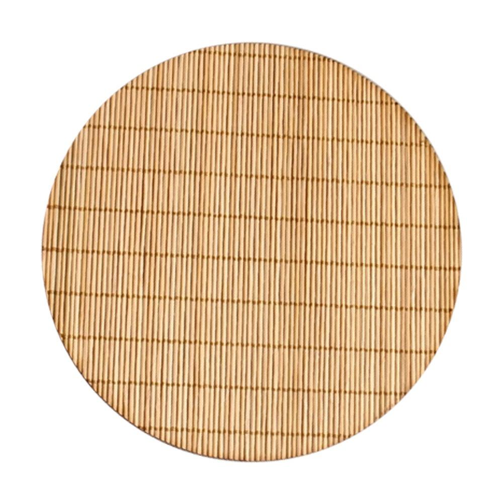 Oválná bambusová podložka na čaj Jemně tkaná bambusová podložka na čajový obřad Bambusová podložka Slavnostní použití