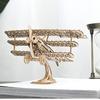 3D Wooden Puzzle Ornament Series with Japanese Instructions Tsukurundesu® (Airplane)