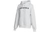 Converse Solid Color Classic Logo Athleisure Fleece Lined Hooded Pullover Sweatshirt Women's White 10021657-A02