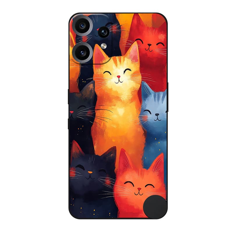 For Nothing CMF Phone 2 Pro 5G Case Soft Silicone TPU Cover for CMF Phone 2Pro A001 Cases Black Shell CMF Phone 2Pro Bumper