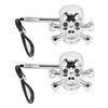 Motorcycle Turn Indicators with Skull Housing LED Lamp Flasher Lights 12V