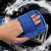 1-2PCS Car Wash Microfiber Washing Sponge Care Cleaning Brush Pads Washing Towel Auto Gloves Styling Accessories Gadget