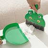 2 Teile/satz Kleine Besen Kehrschaufel-set Cartoon Kaninchen Bär Frosch Muster Tastaturen Reinigung Mini Besen Kehrschaufel-set