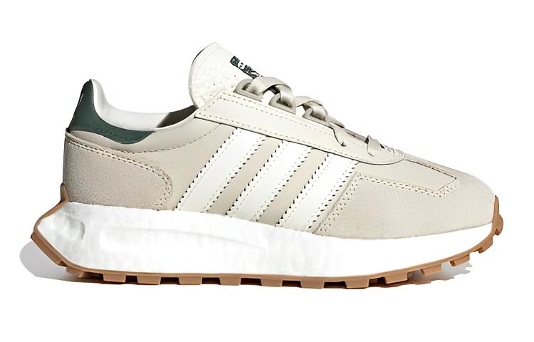 adidas Originals RETROPY Comfortable Abrasion Resistant Cushioning Low Top Sports Casual Shoes Gray White Kids' GX9244