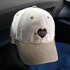 Large Size Love Embroidered Baseball Caps UV Protection Trucker Caps Retro Trucker Cap  Casual Wear
