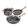 KBH Maifan Stone 3-Piece Non-Stick Cookware Set