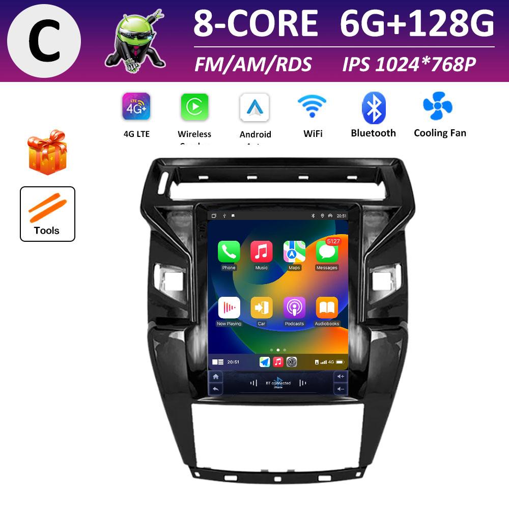 Autoradio cu Sistem de Operare Android pentru Citroen C4 C Quatre 2012 2013 2014 2015 2016 Carplay Wireless Ecran Tactil IPS Navigație GPS Unitate Principală