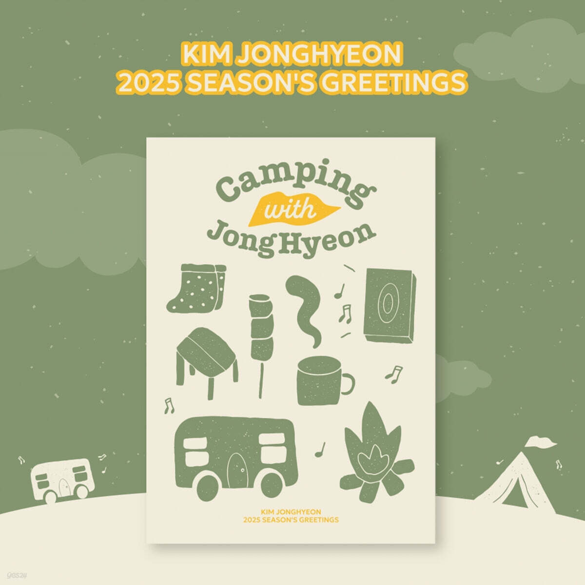

KIM JONGHYEON 2025 SEASON S GREETINGS [Camping with JongHyeon]