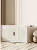 Folding Storage Box Storage Cabinet With Wheels Multifunctional Box With Pulley Household Sorting Wardrobe Organizer Container