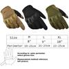 Dotyková obrazovka Full Finger Tactical Rukavice Motocross Hard Knuckle Full Finger Rukavice Pánské