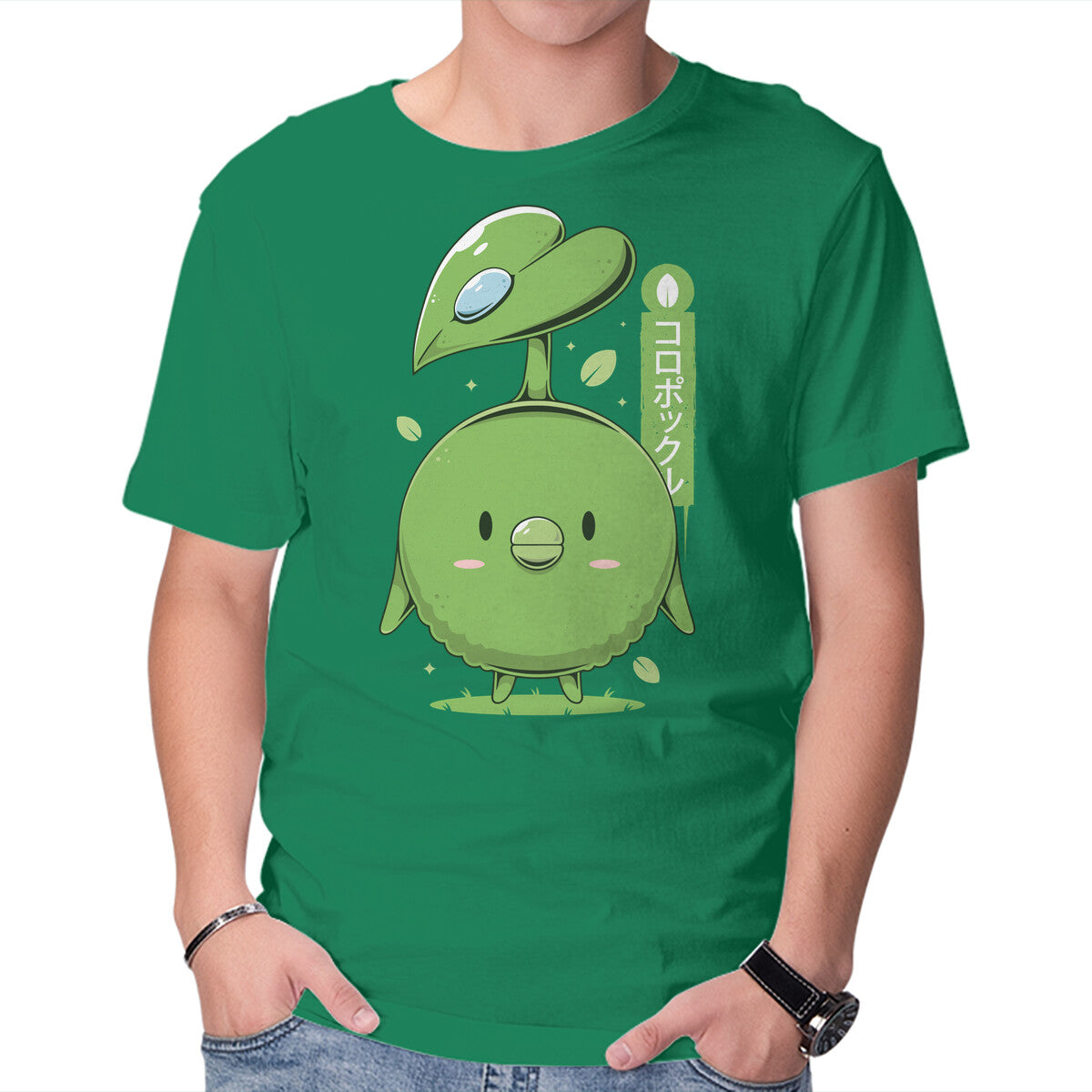 Unisex Crew Neck T-Shirt Korpokkur Graphic Short Sleeve Casual Tee XXXXL