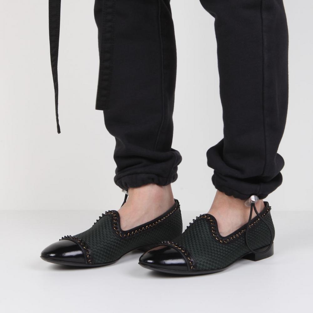 

Лоферы Louis Lehman Blackstud Green LL0342PETIDAVMNOR 39.5