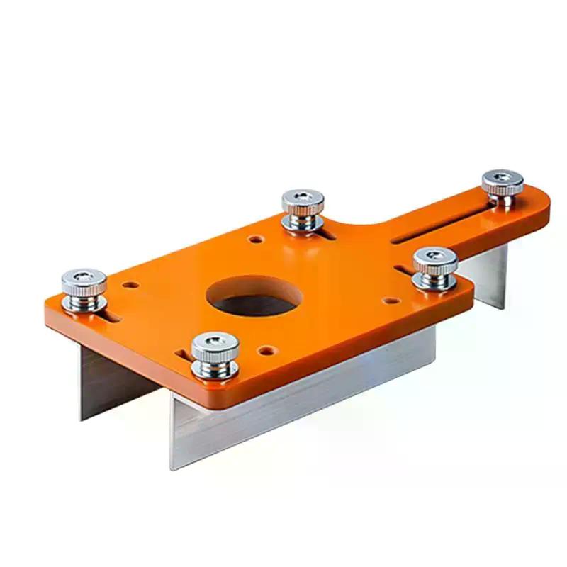 Wood Router Slotting Locator Accurate Slotted Base Slotting Machine Bracket Handheld Edge Trimmer Milling Curve Cutting Tool