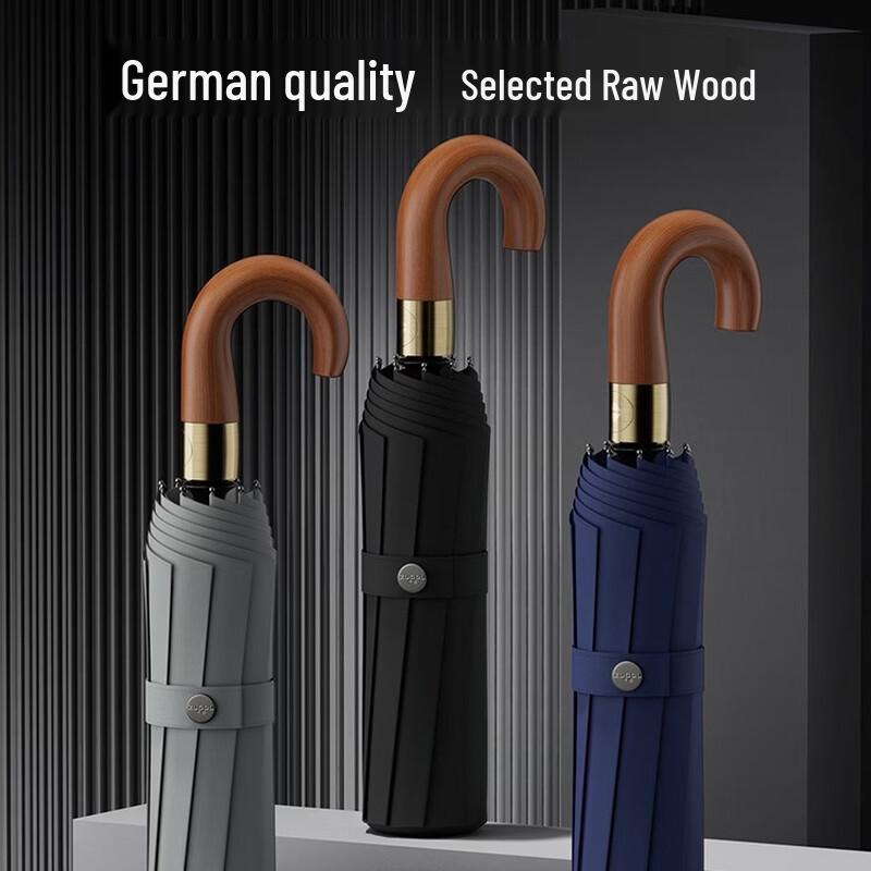 ZUODU Automatic Windproof Storm Umbrella