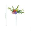 Spring Floral Arrangement Lightweight Simulated Tulip Flowers Home Party Decoration Easy To Match Easter Egg Branch Decoration