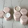 2/3Pcs Magnetic Travel Containers with Lids Cosmetic Dispenser Stacking Design Storage Bottles for Face Cream Sunscreen