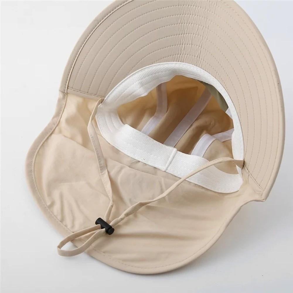 Wide Brim Outdoor Sports Hat Quick Dry Fishing Bucket Hat New Jungle Hiking Cap for Boys Girls