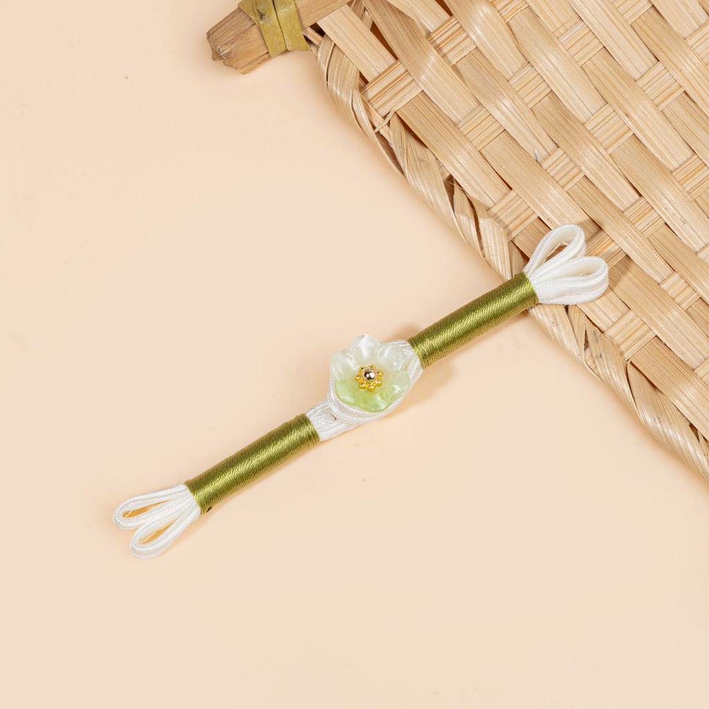 5Pcs Flower Button Cheongsam Knot Button Fasteners Chinese Closures Buttons for Chinese Cloaks Dress Sewing Craft