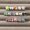 Fashion Eyes Bow Cherry Flowers Love Heart Cake Italian Charm Links Fit 9MM Stainless Steel Bracelet Women DIY Making Jewelry